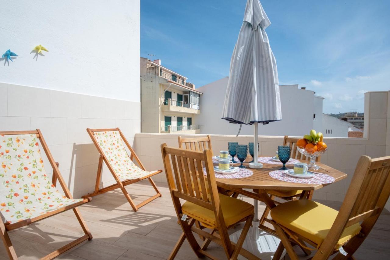 Olhos D'Agua - Penthouse Lägenhet Nazaré Exteriör bild